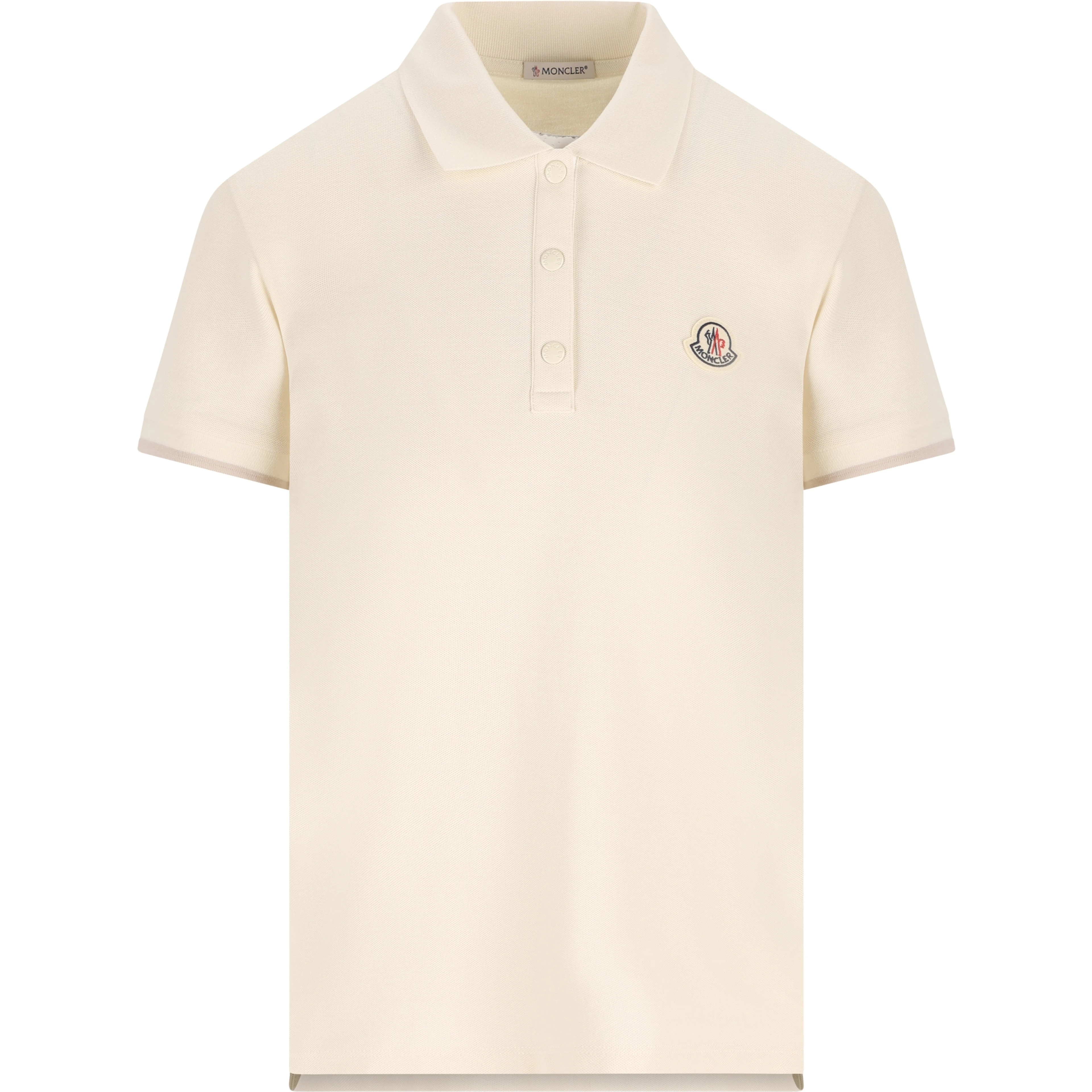 Moncler T-shirts and Polos Beige