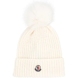MONCLER KIDS Hats White