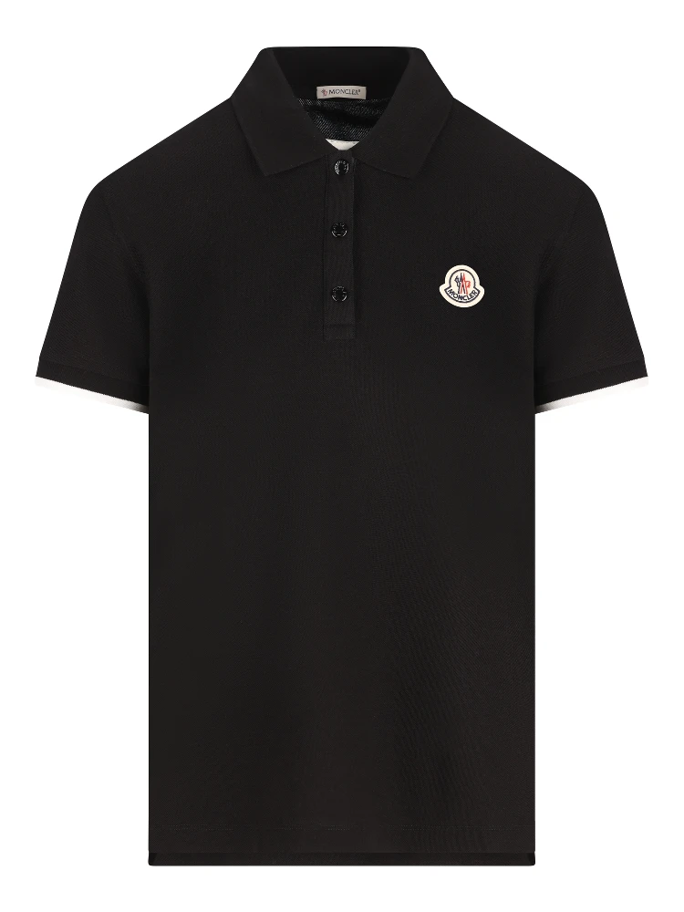 Moncler T-shirts and Polos Black