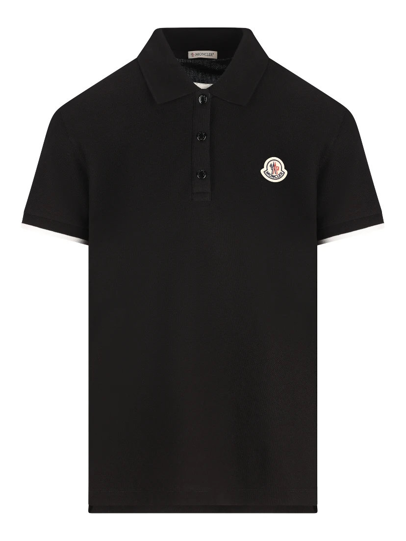 Moncler T-shirts and Polos Black