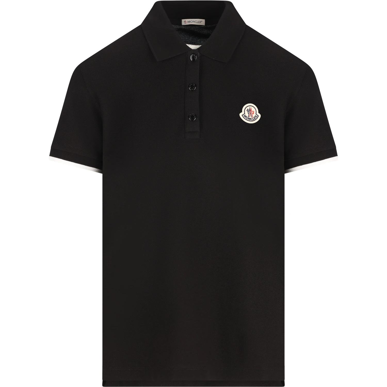 Moncler T-shirts and Polos Black