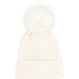MONCLER KIDS Hats White
