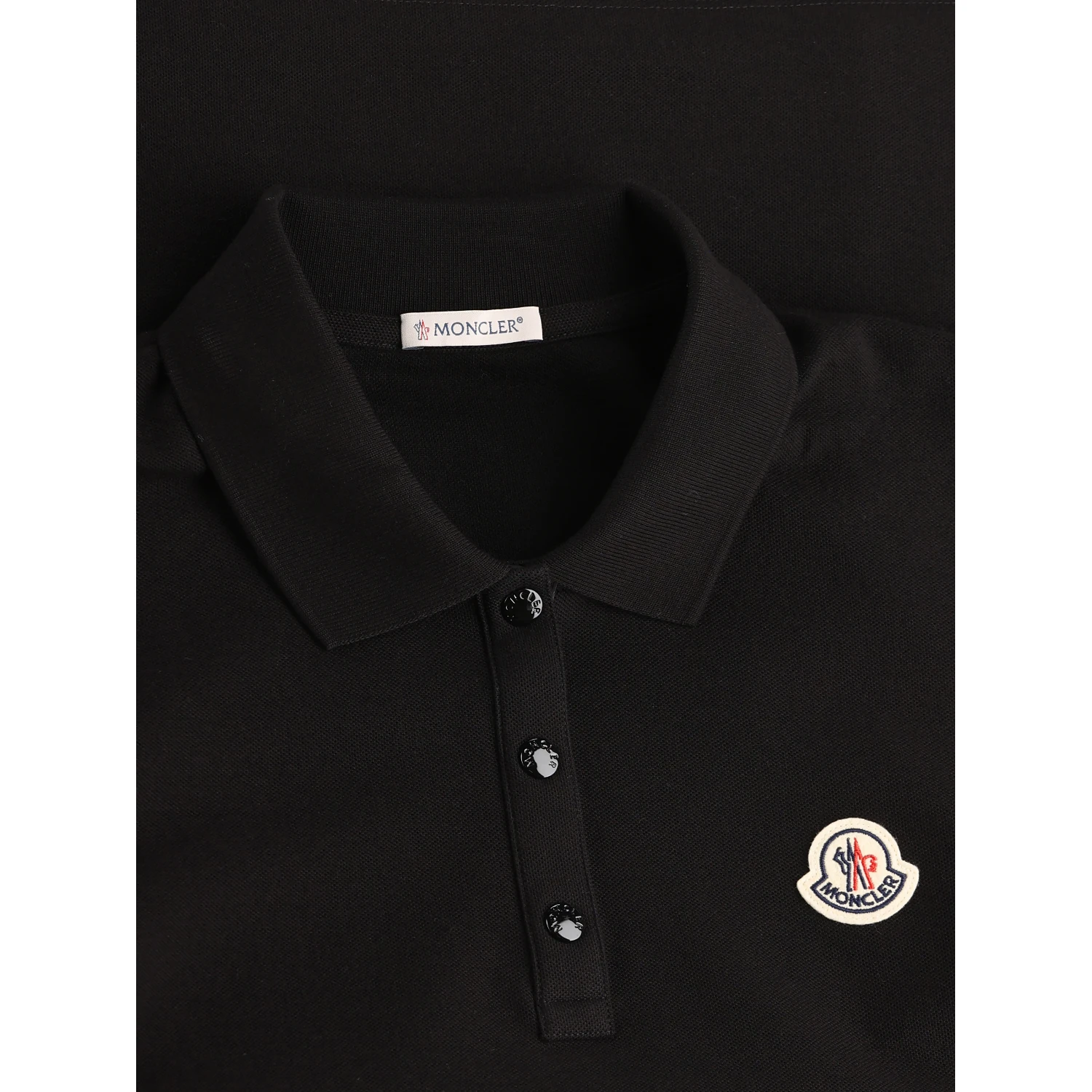 Moncler T-shirts and Polos Black