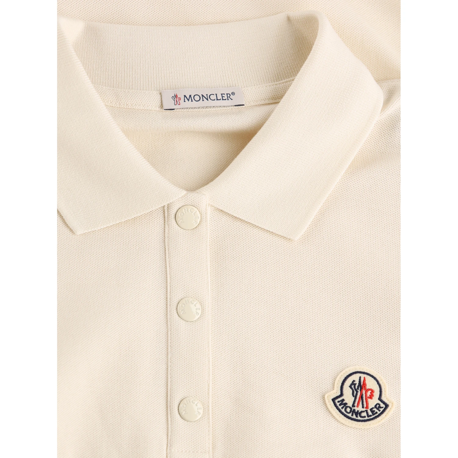 Moncler T-shirts and Polos Beige
