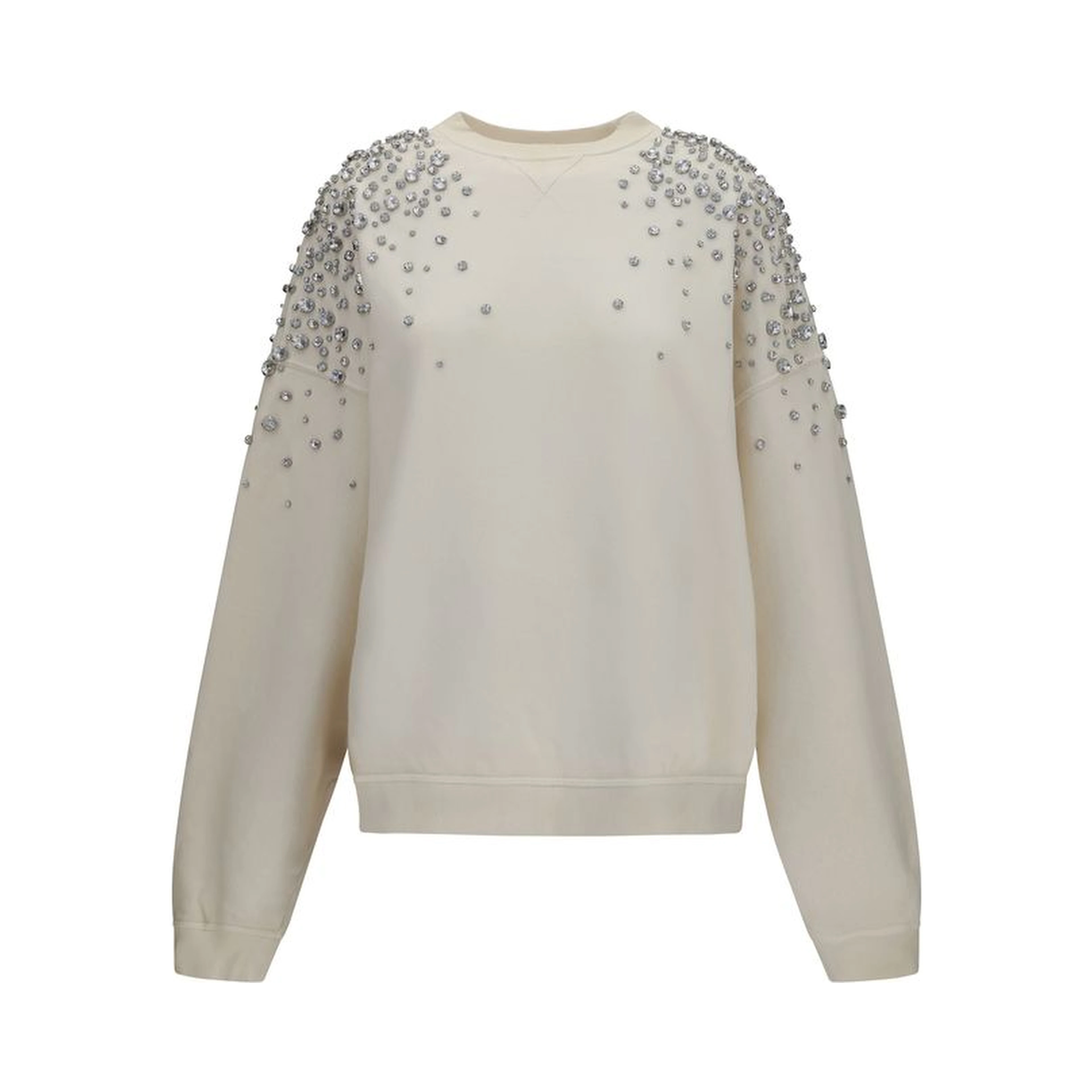 Beige Cotton Sweatshirt