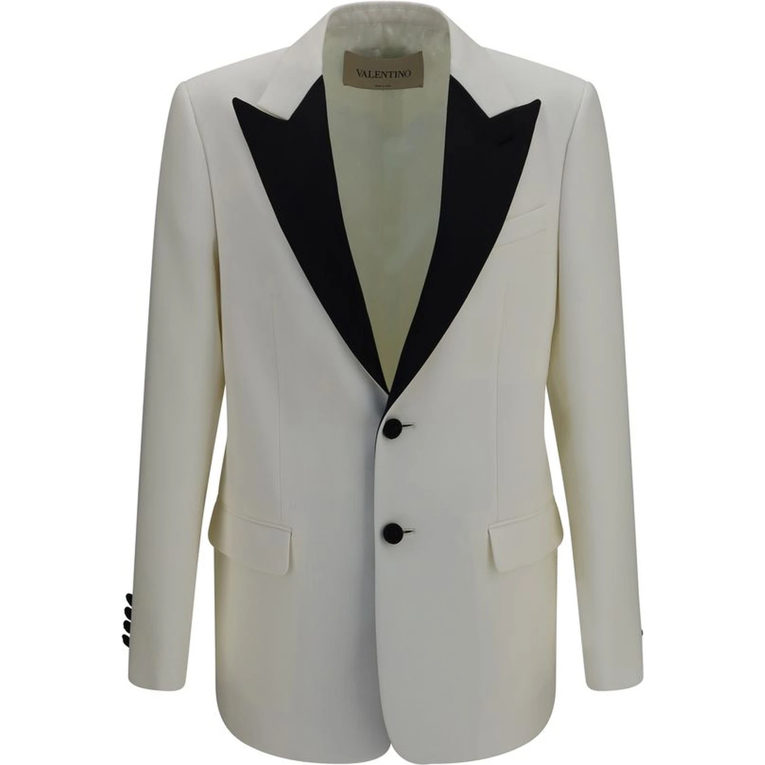 White Wool Oves Aries Blazer