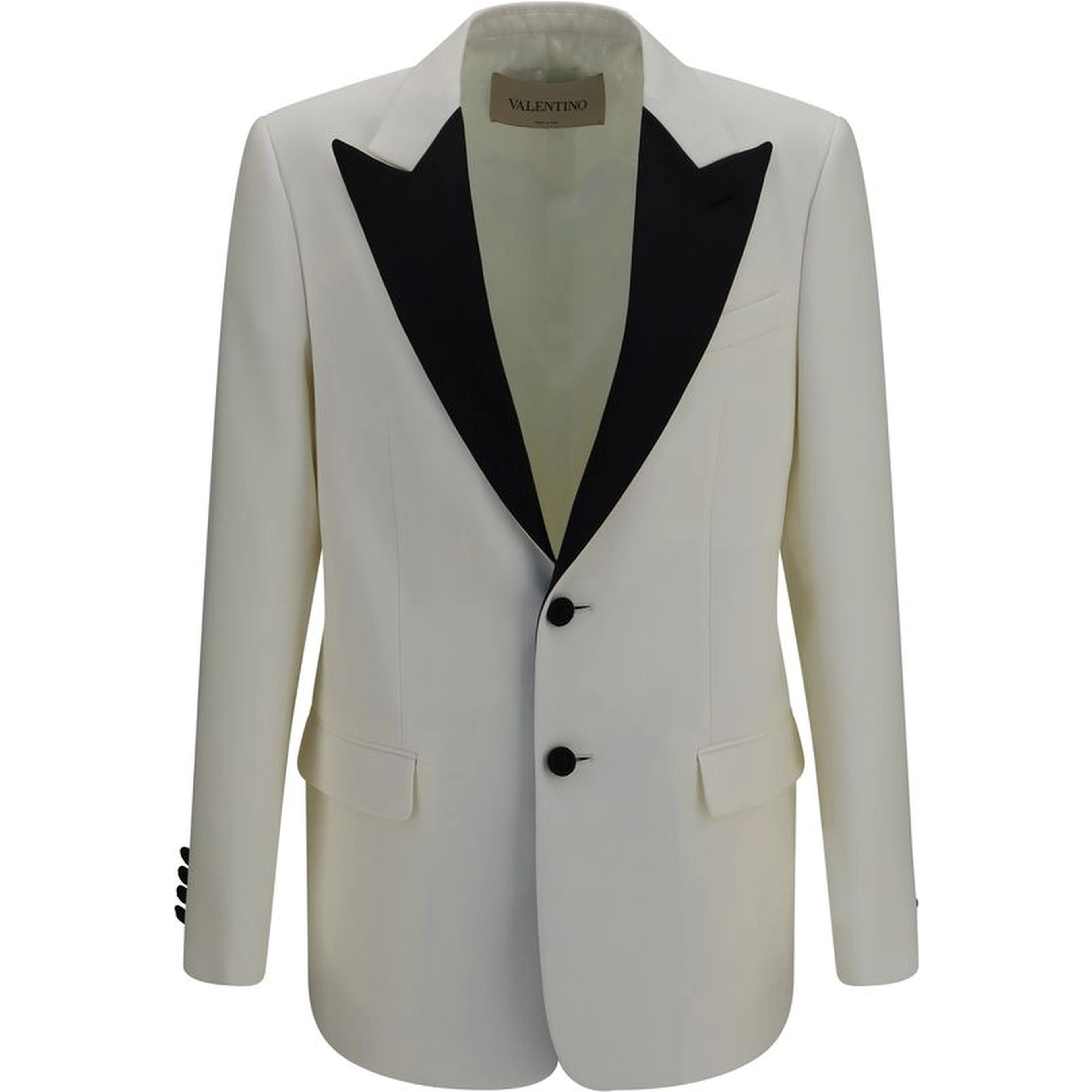 White Wool Oves Aries Blazer