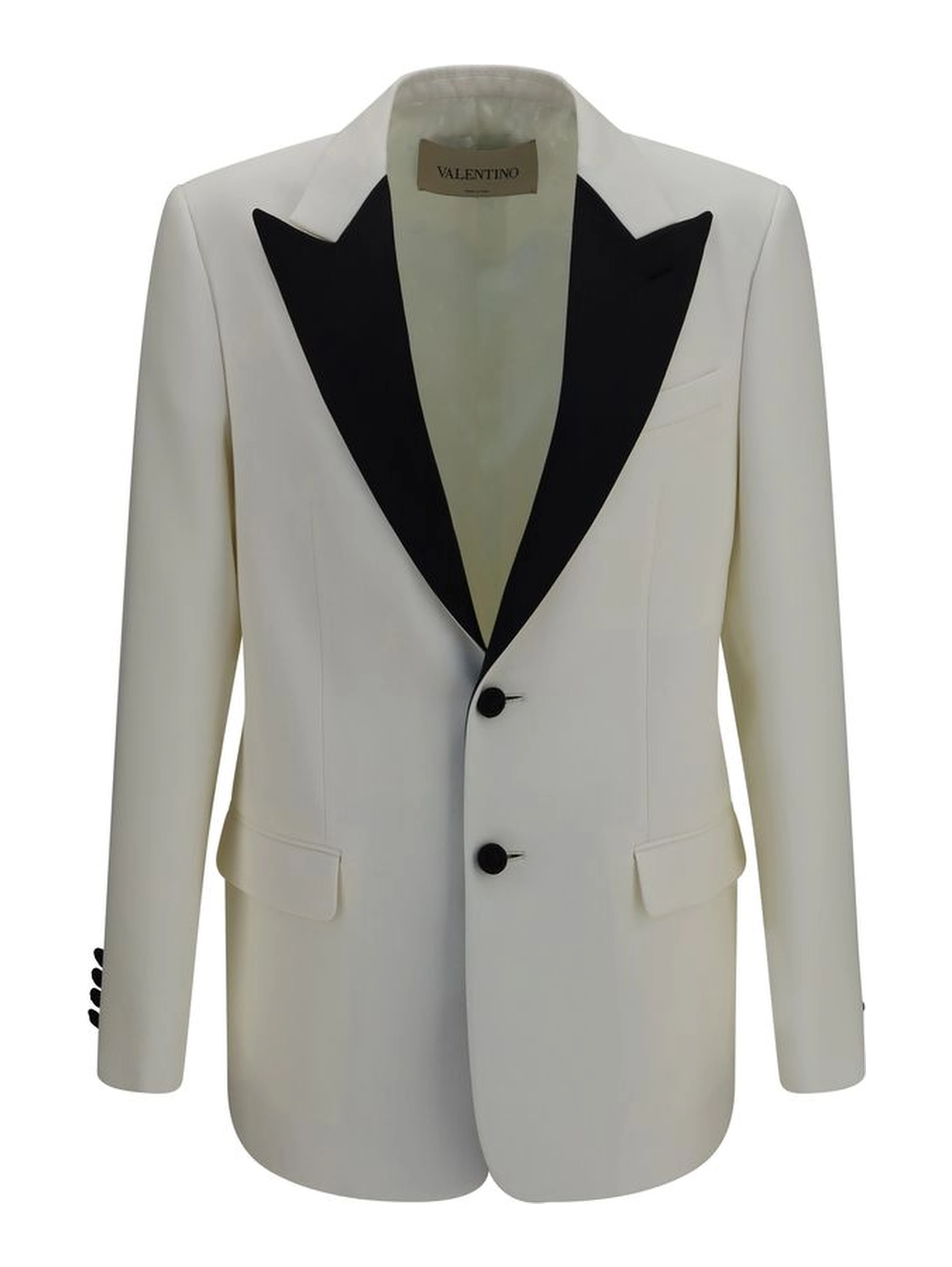 White Wool Oves Aries Blazer
