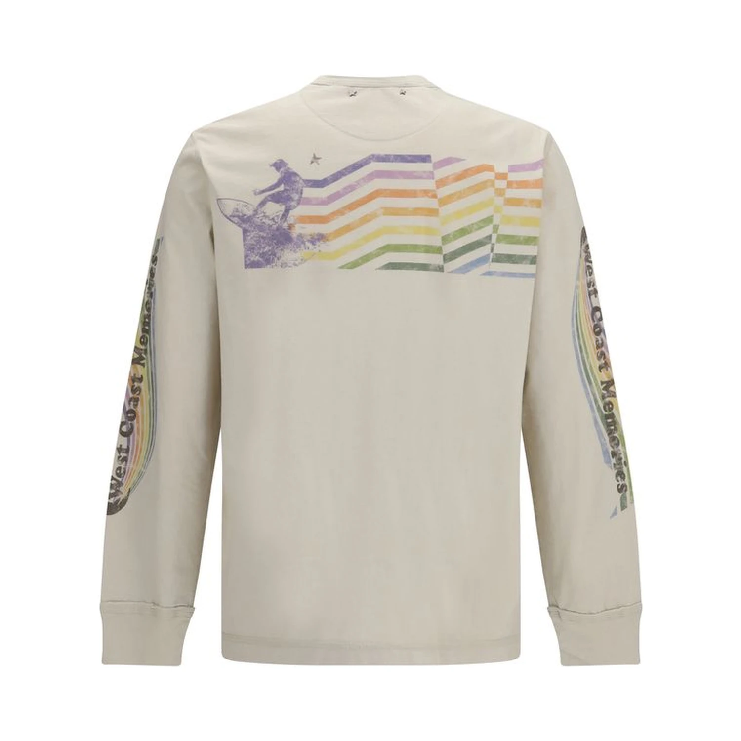 Beige Cotton Sweatshirt