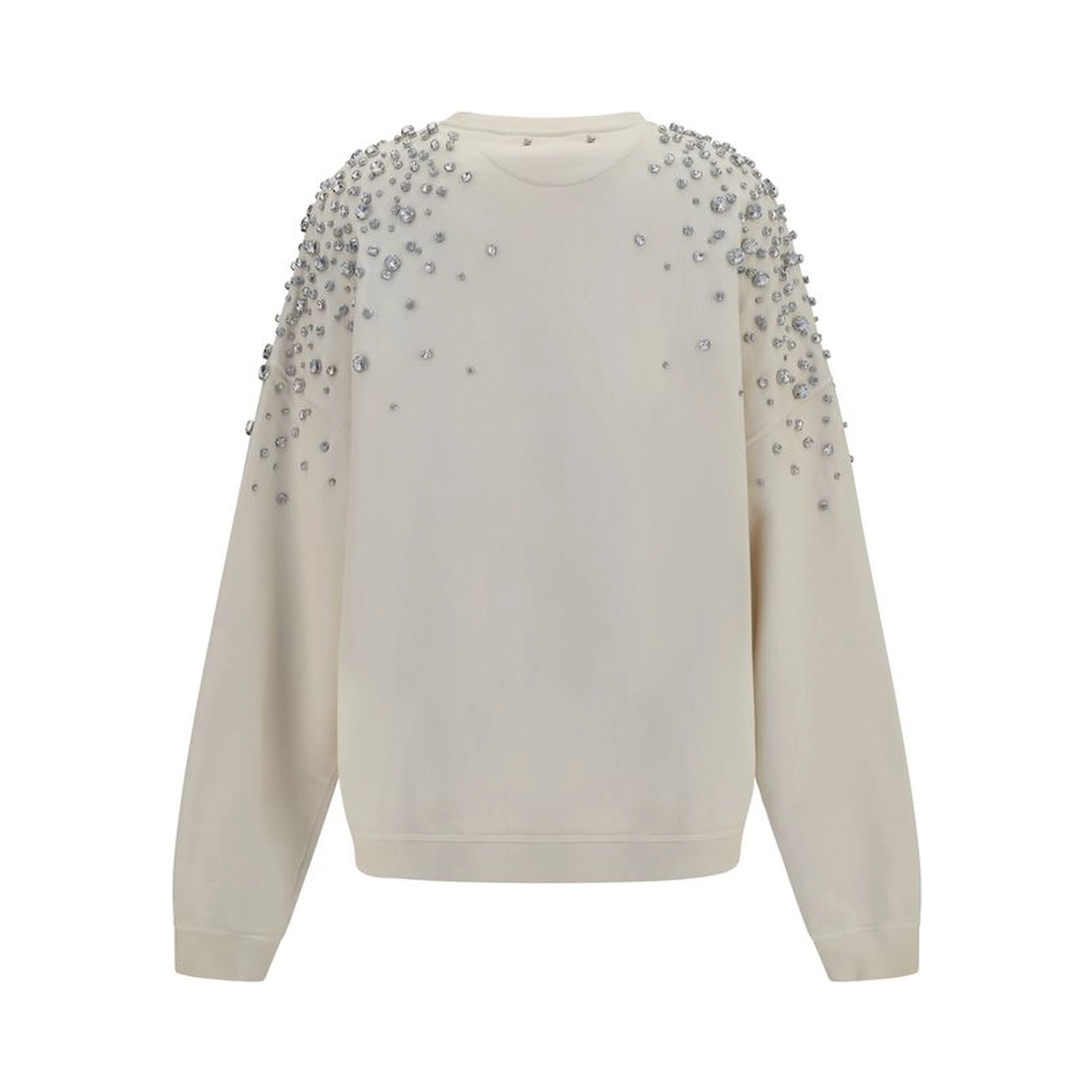 Beige Cotton Sweatshirt