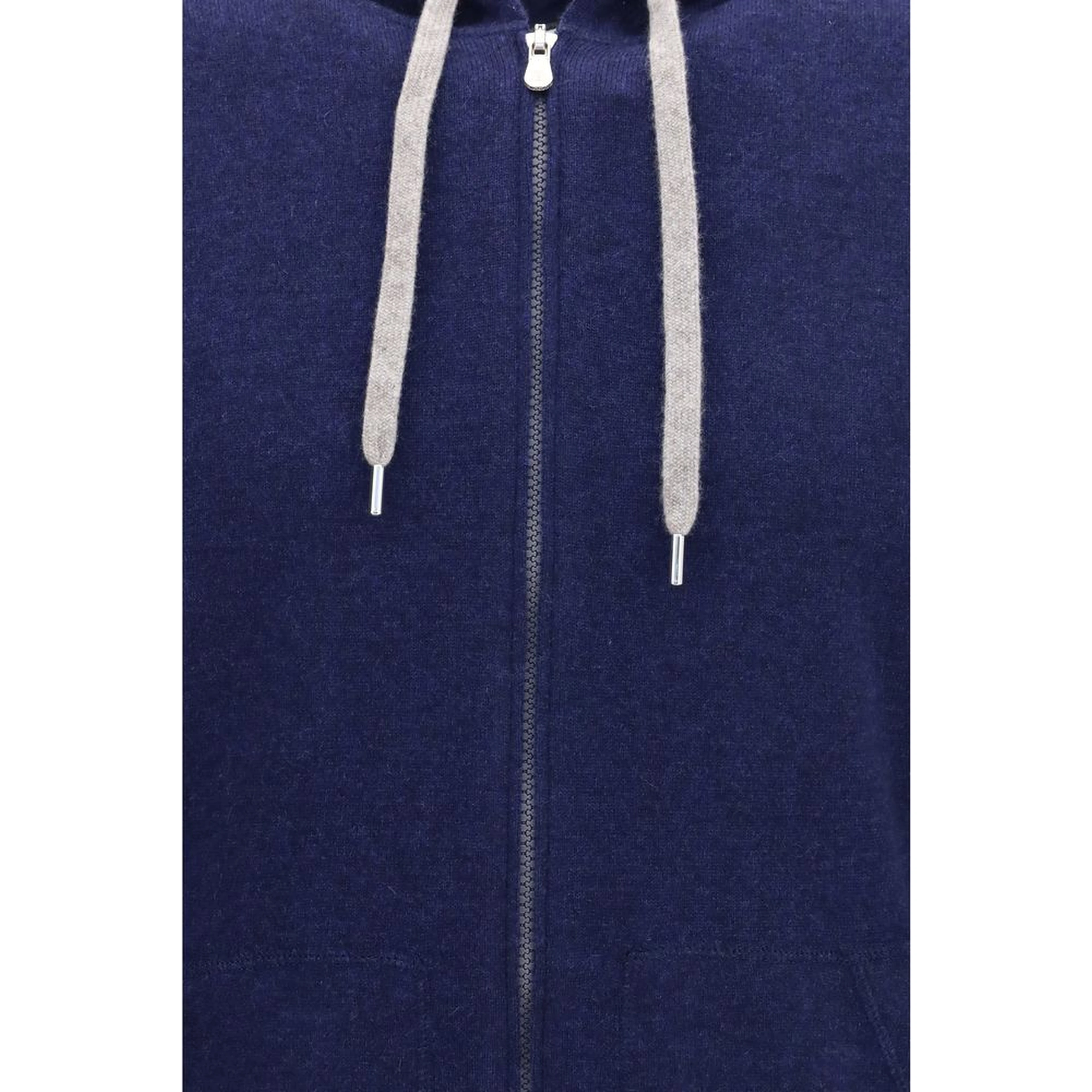 Blue Cashmere Sweatshirt