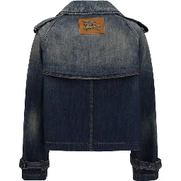 Blue Cotton Denim Jacket