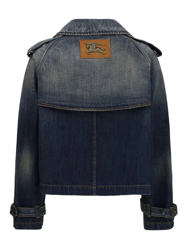 Blue Cotton Denim Jacket alternative