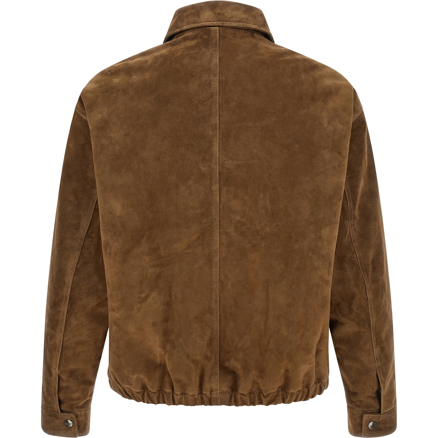 Brown Calfskin Leather Jacket