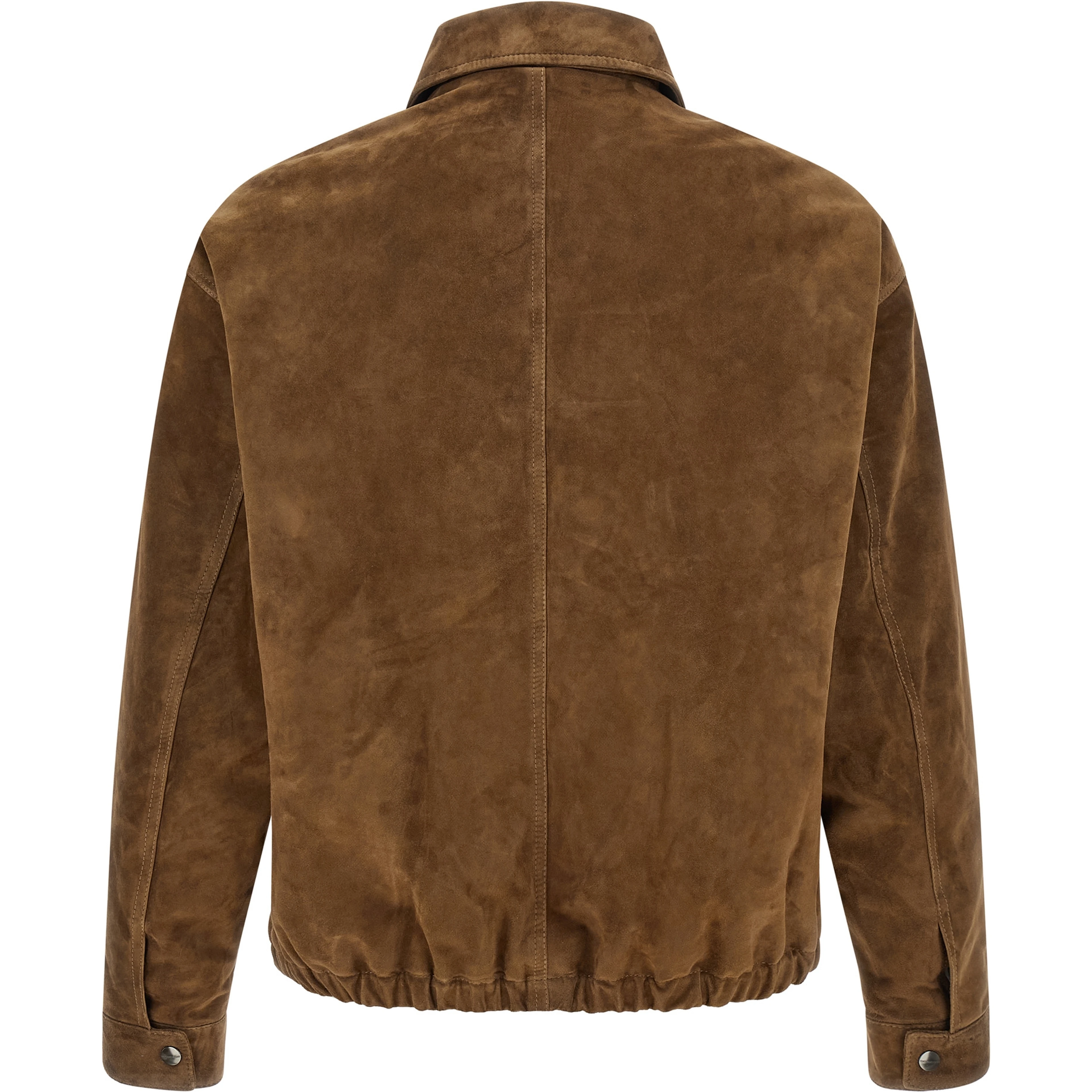 Brown Calfskin Leather Jacket