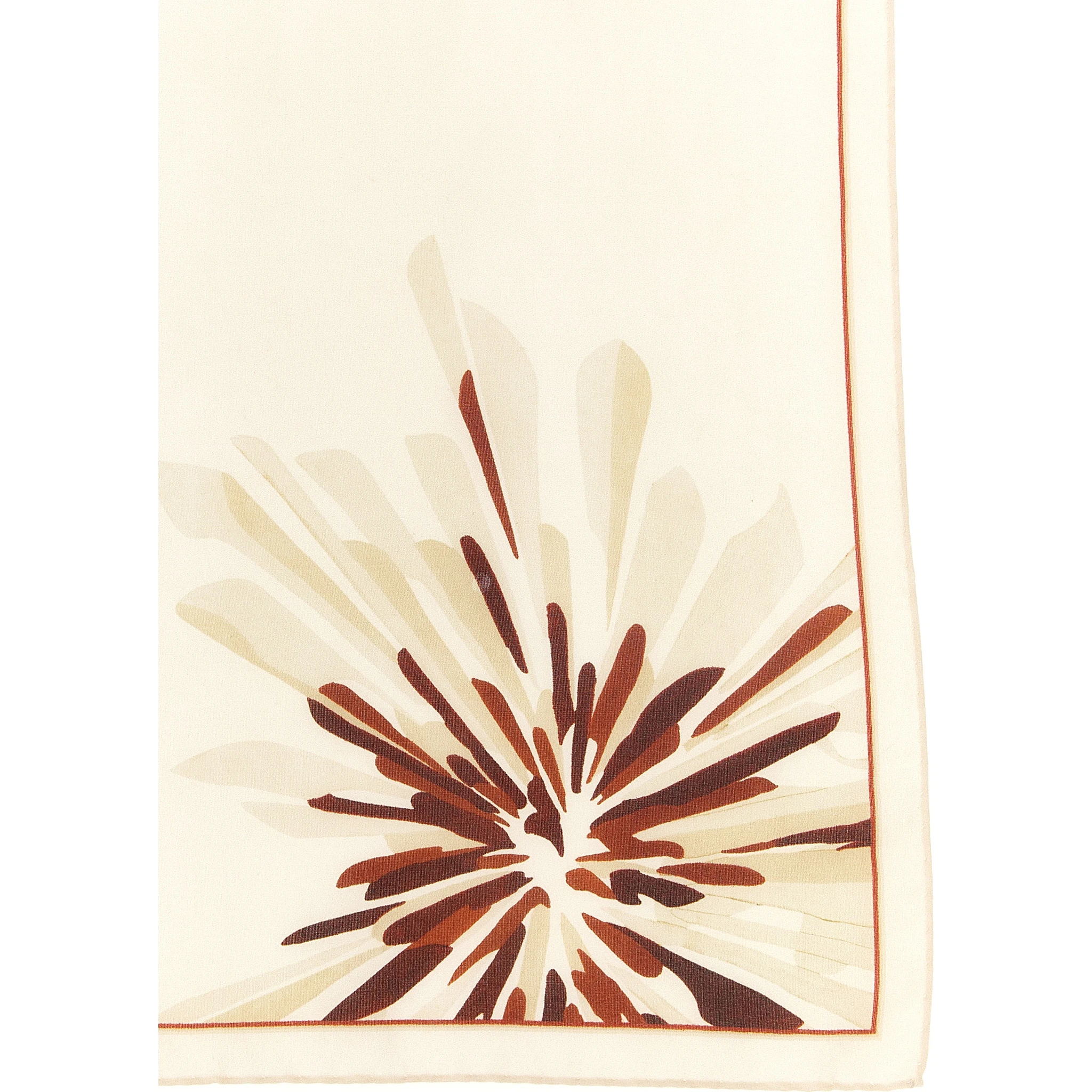 Beige Silk Scarf