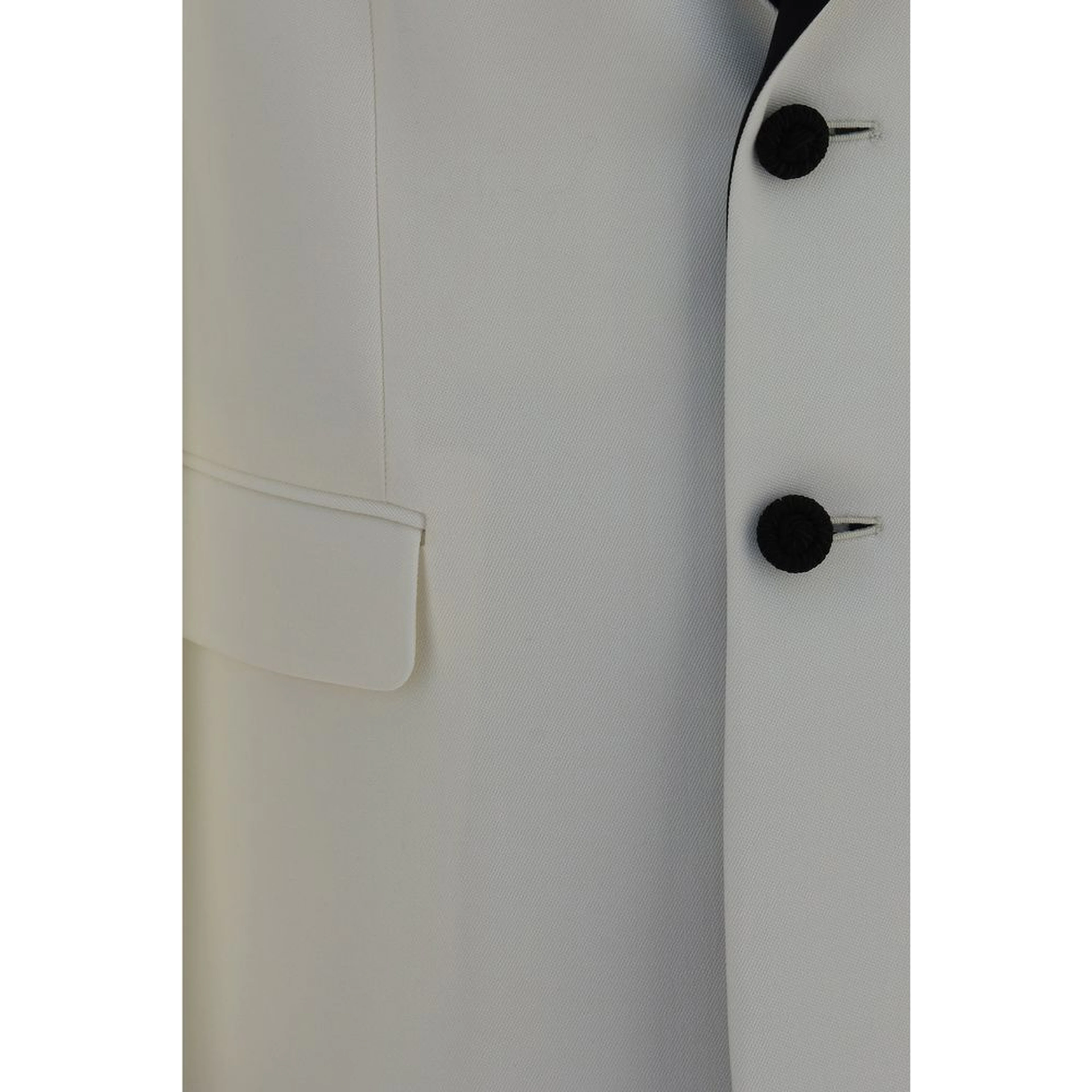 White Wool Oves Aries Blazer