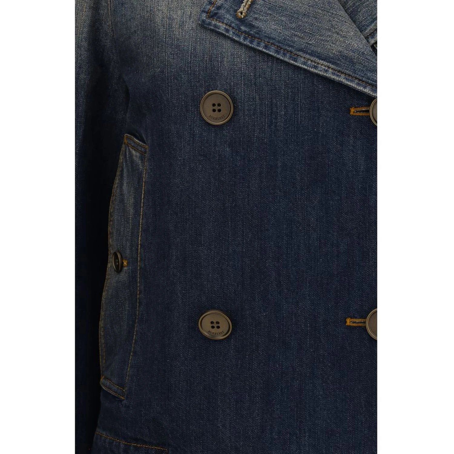 Blue Cotton Denim Jacket