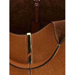 Brown Calfskin Tote Bag