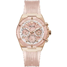 Multicolor Rubber Dress Watch
