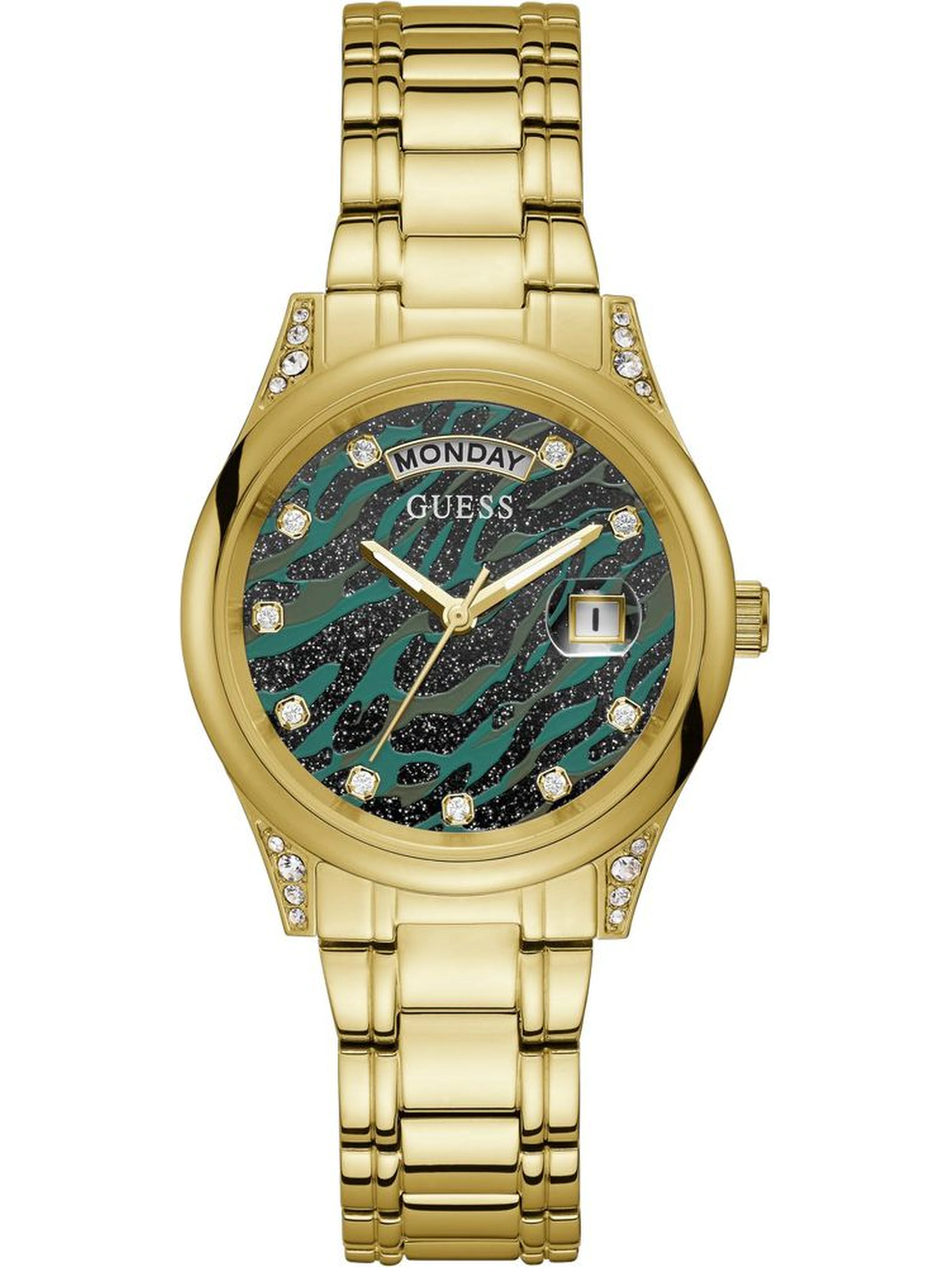 Gold Stainless Steel Dress Watch