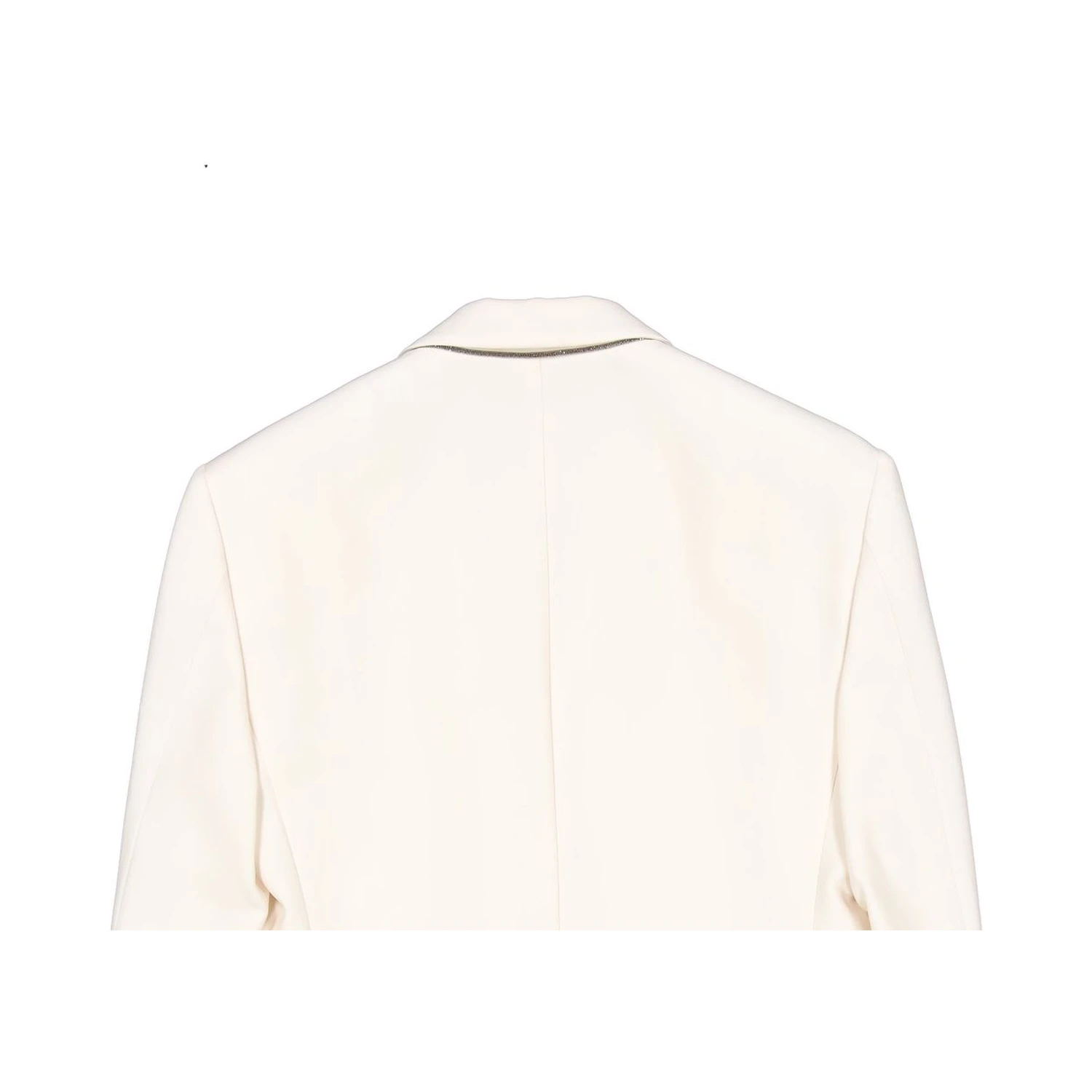White Viscose Blazer