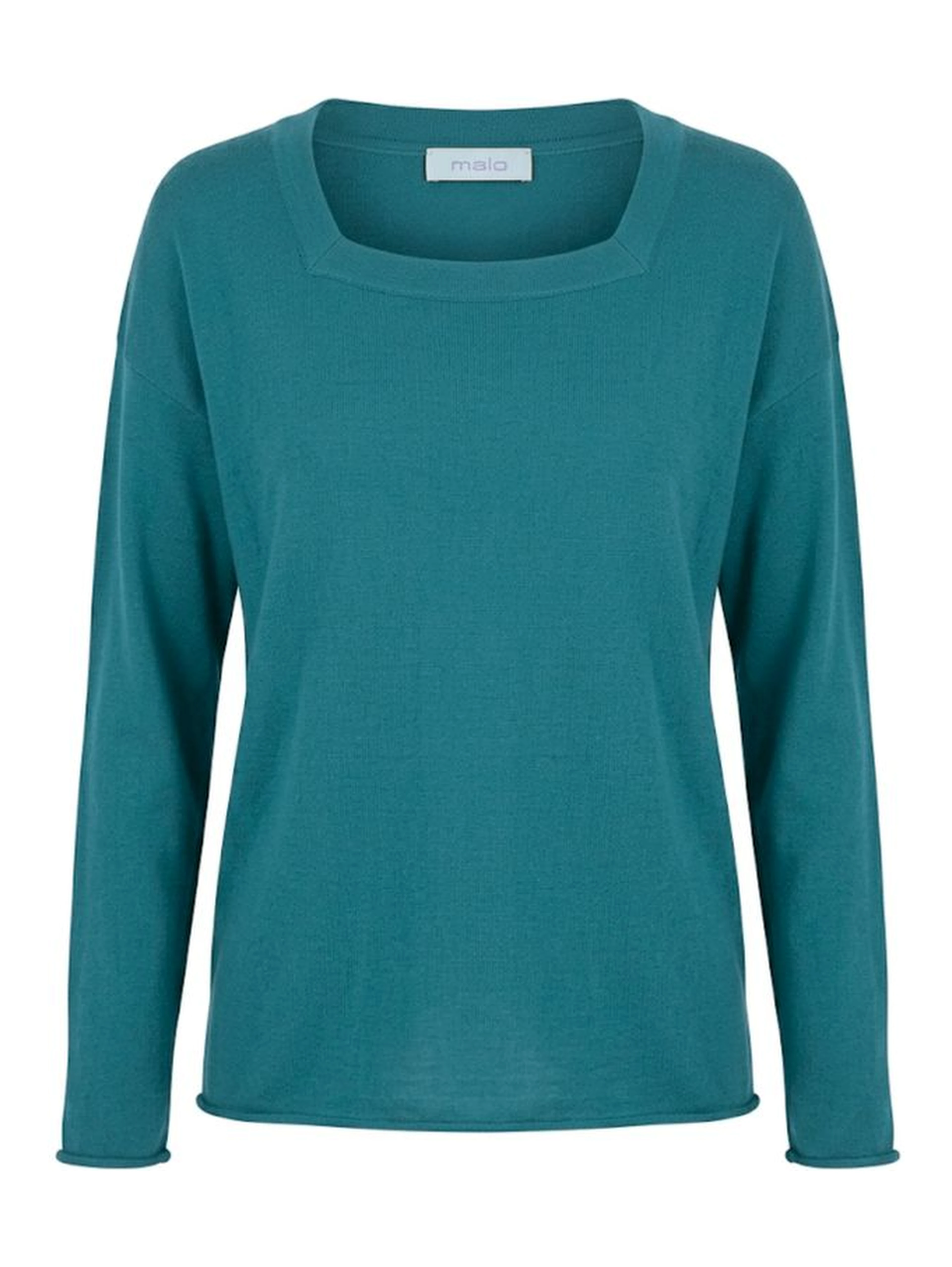 Blue Cotton Women's Sweater