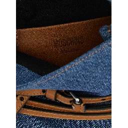 Blue Cotton Handbag