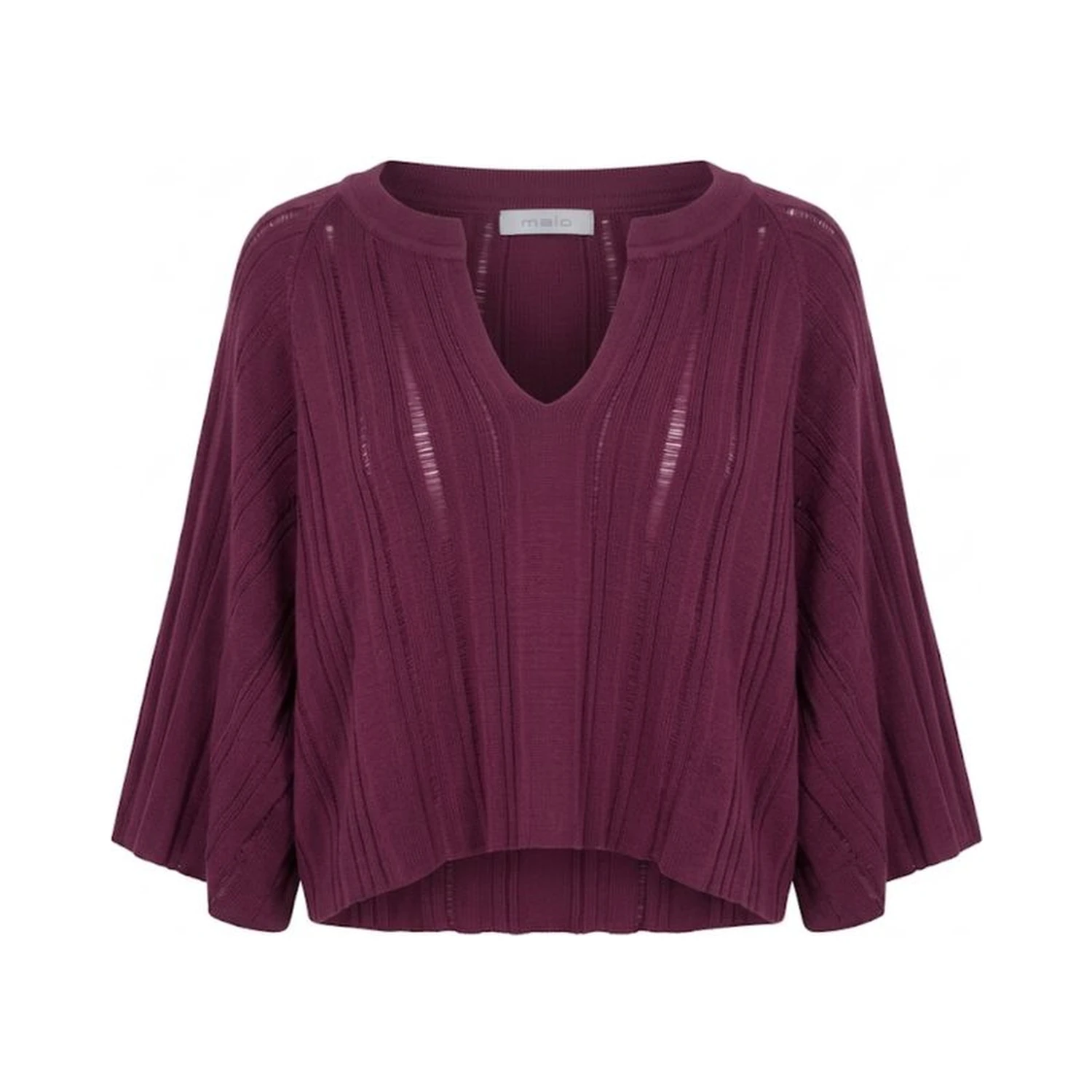 Purple Cotton Women Sweater