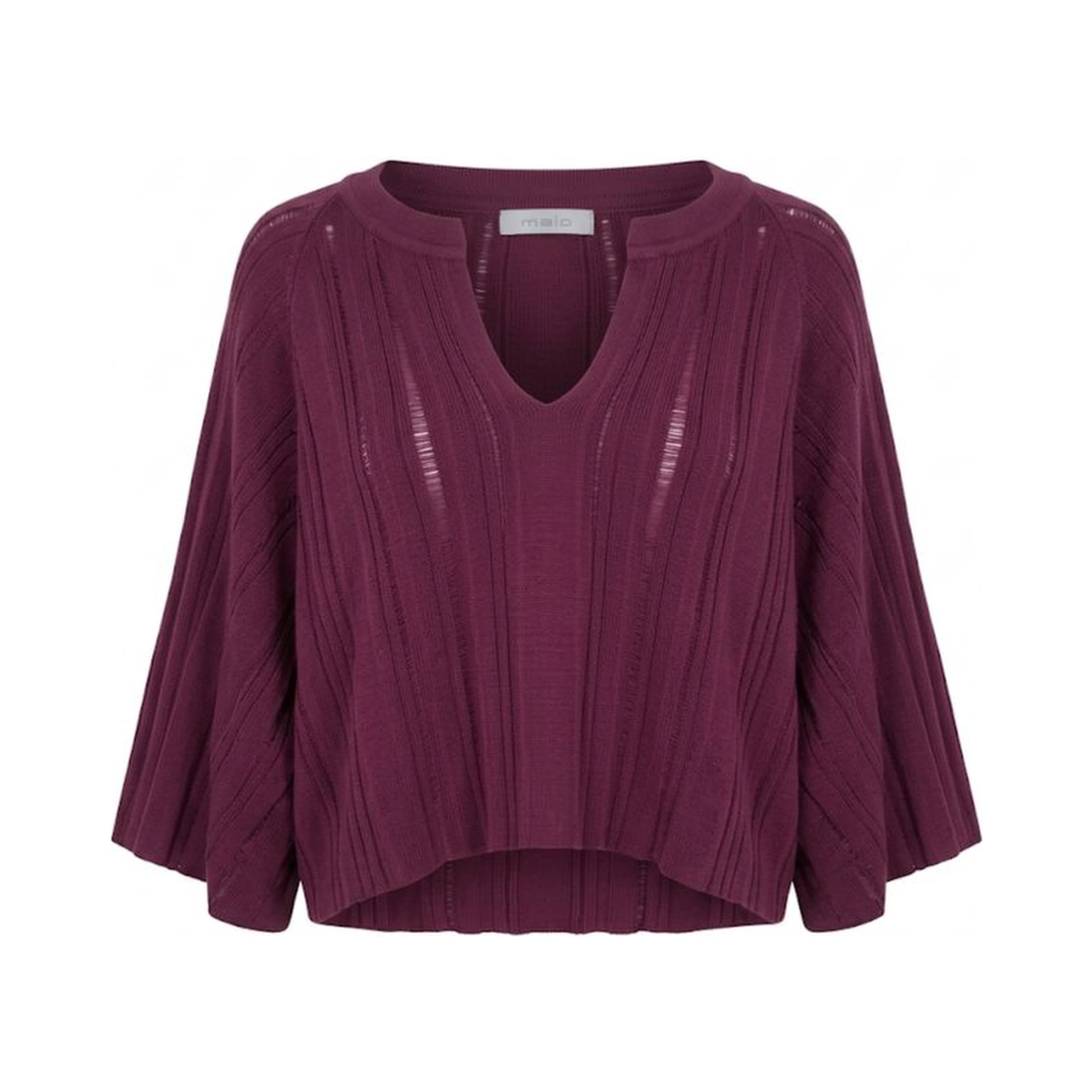 Purple Cotton Women Sweater