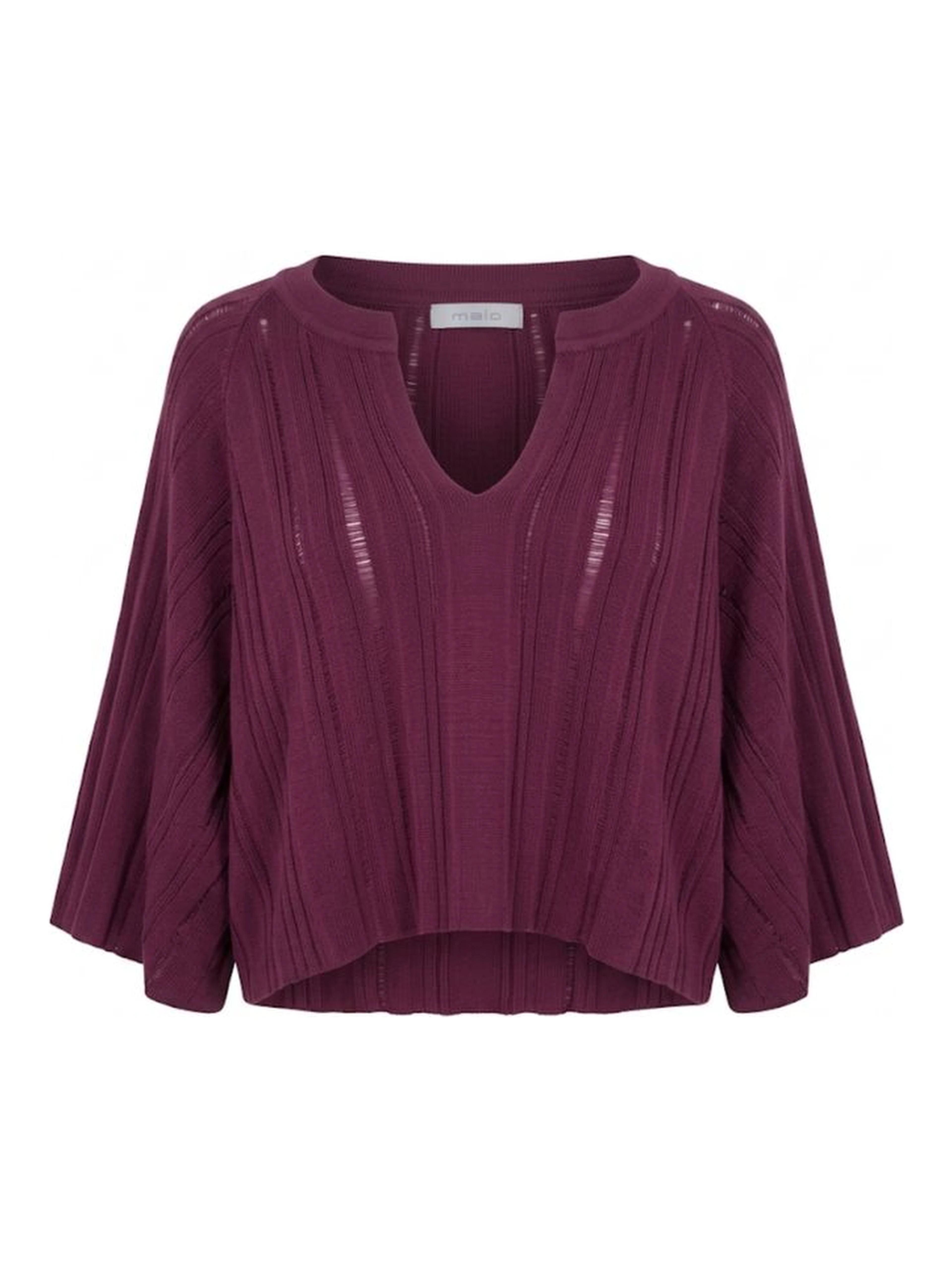 Purple Cotton Women Sweater