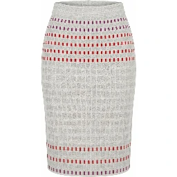 Grey Silk Women Skirt