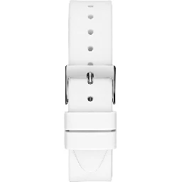 White Synthetic Dress Watch