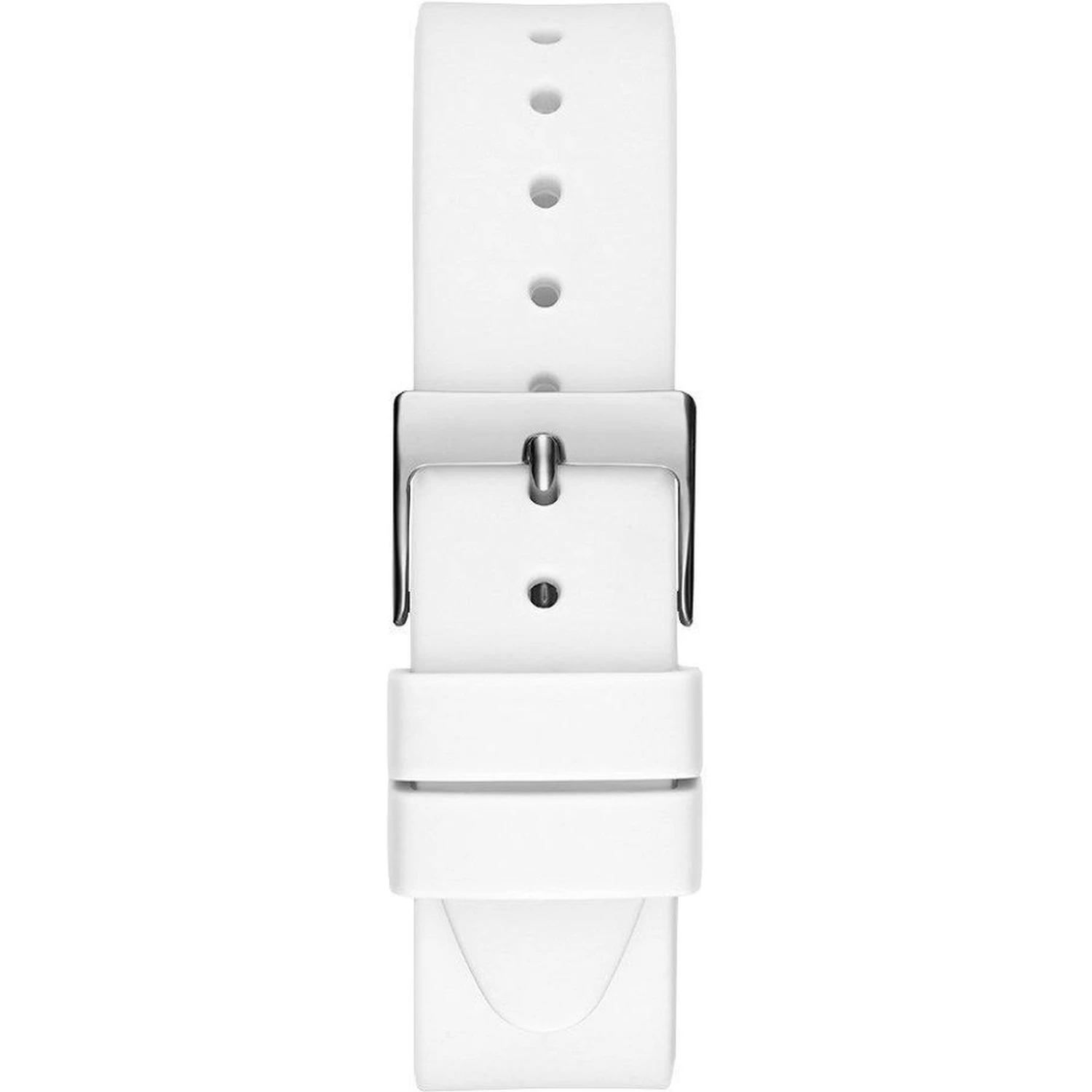 White Synthetic Dress Watch