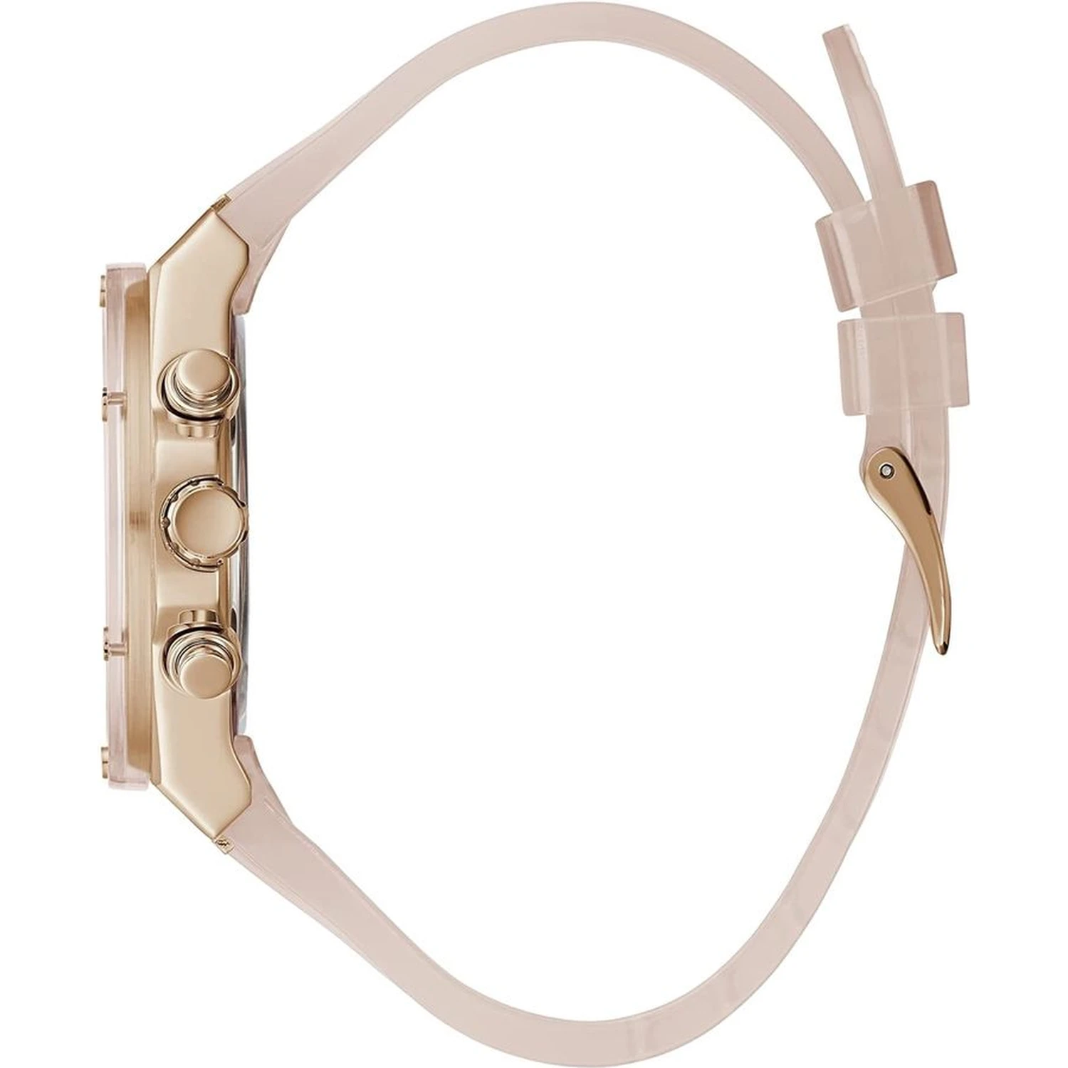 Multicolor Rubber Dress Watch