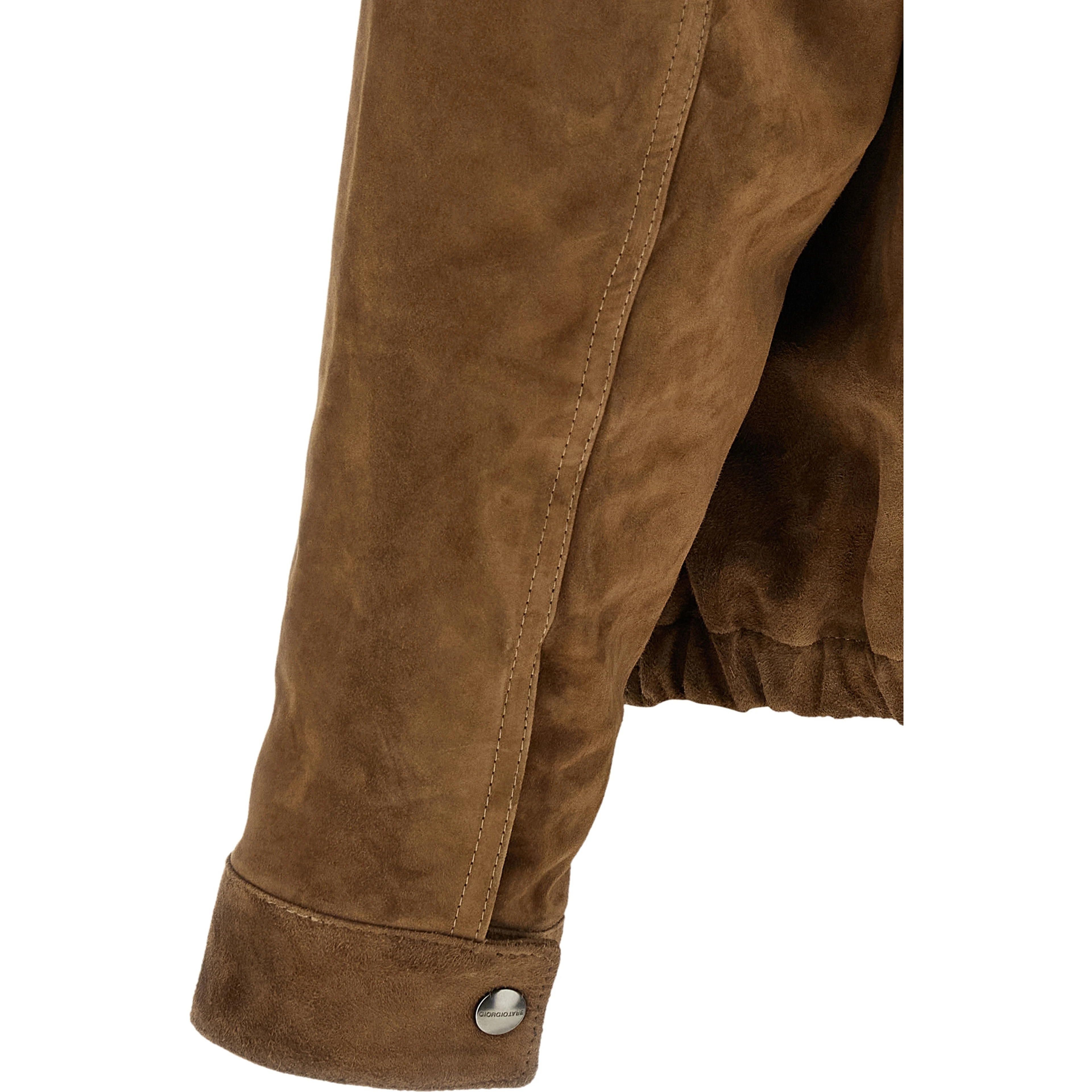 Brown Calfskin Leather Jacket