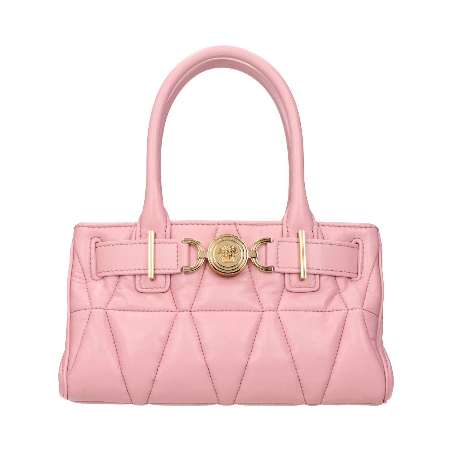 Pink Leather Handbag