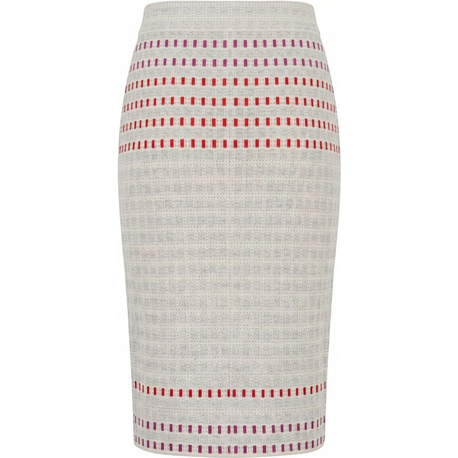 Grey Silk Women Skirt