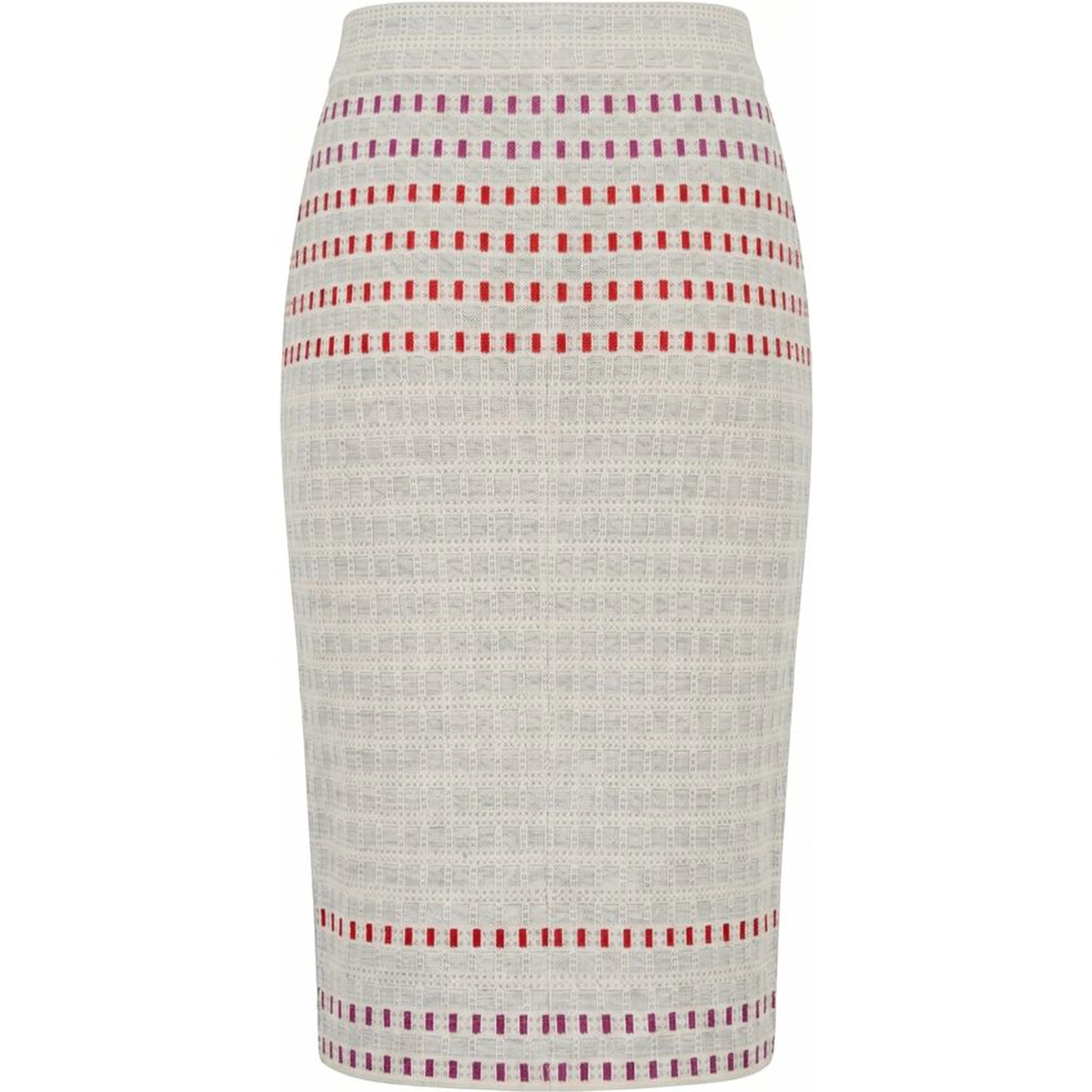 Grey Silk Women Skirt