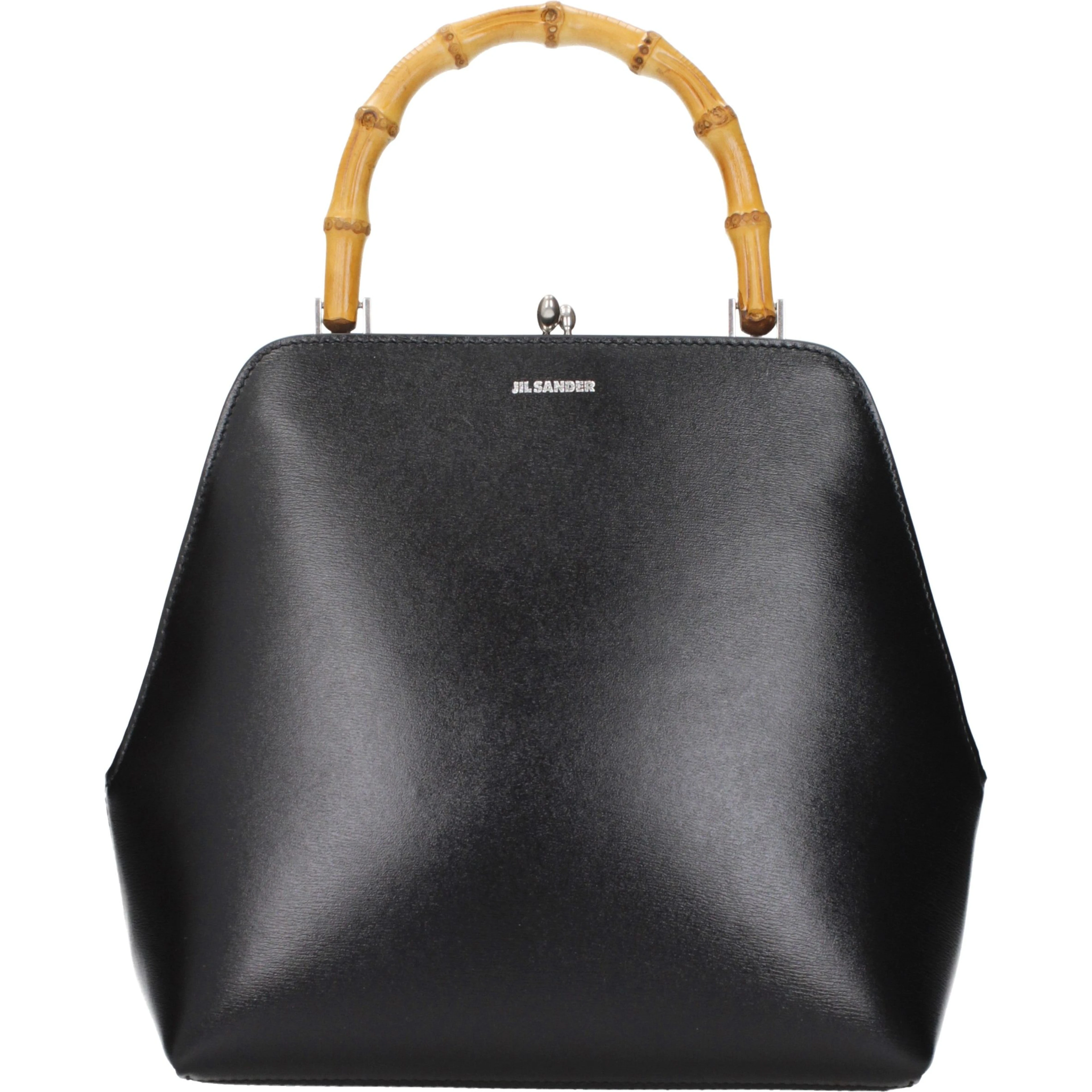 Black Leather Handbag