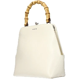 Beige Leather Handbag