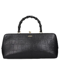 Black Leather Handbag