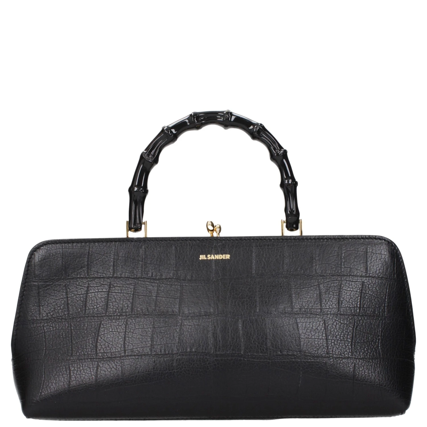 Black Leather Handbag