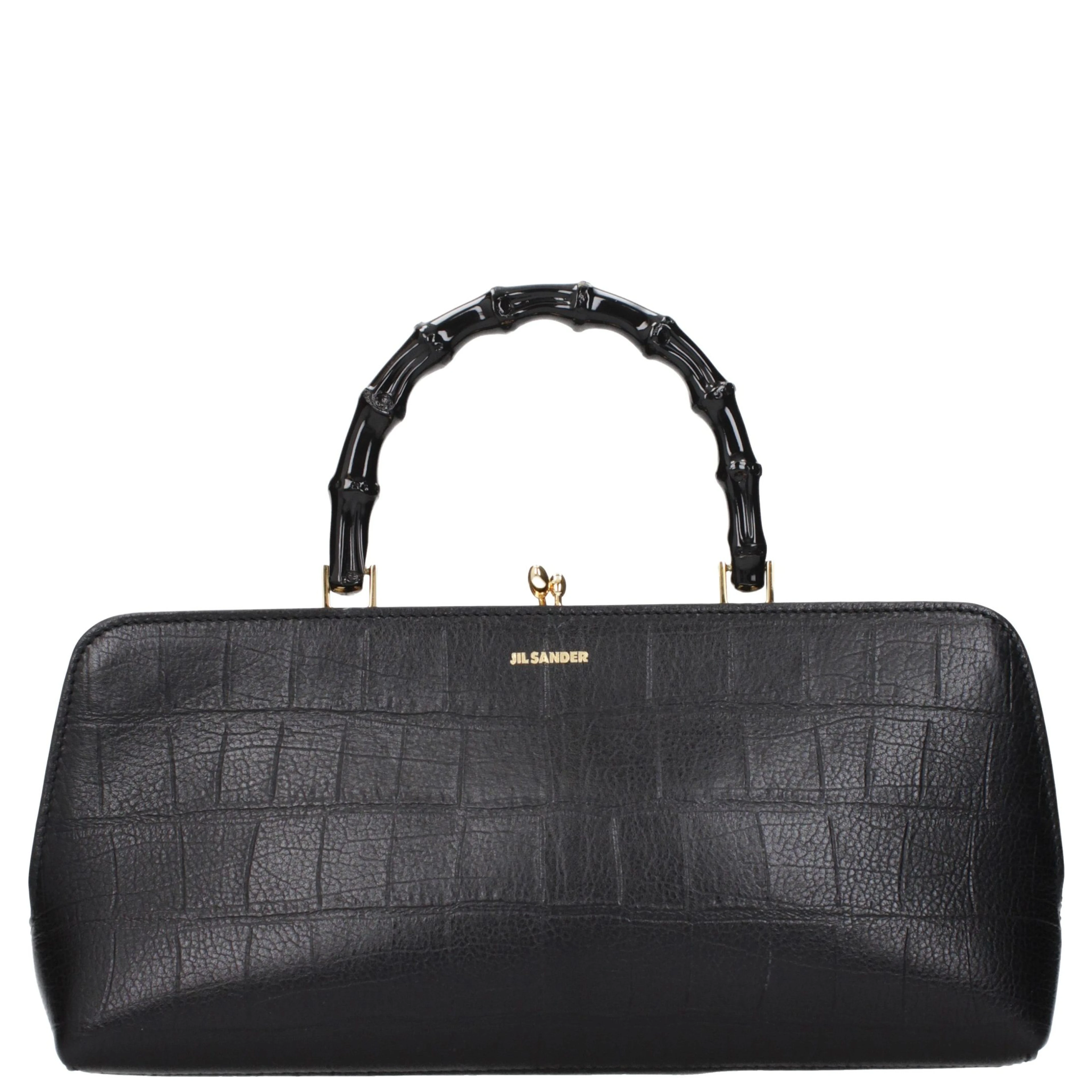 Black Leather Handbag