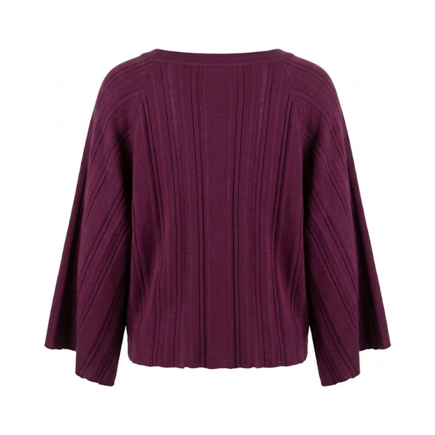 Purple Cotton Women Sweater