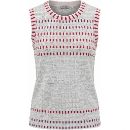 Grey Silk Women Sweater