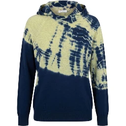 Blue Cotton Women's Sweatshirt