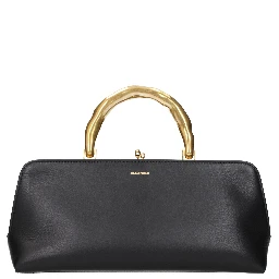 Black Leather Handbag