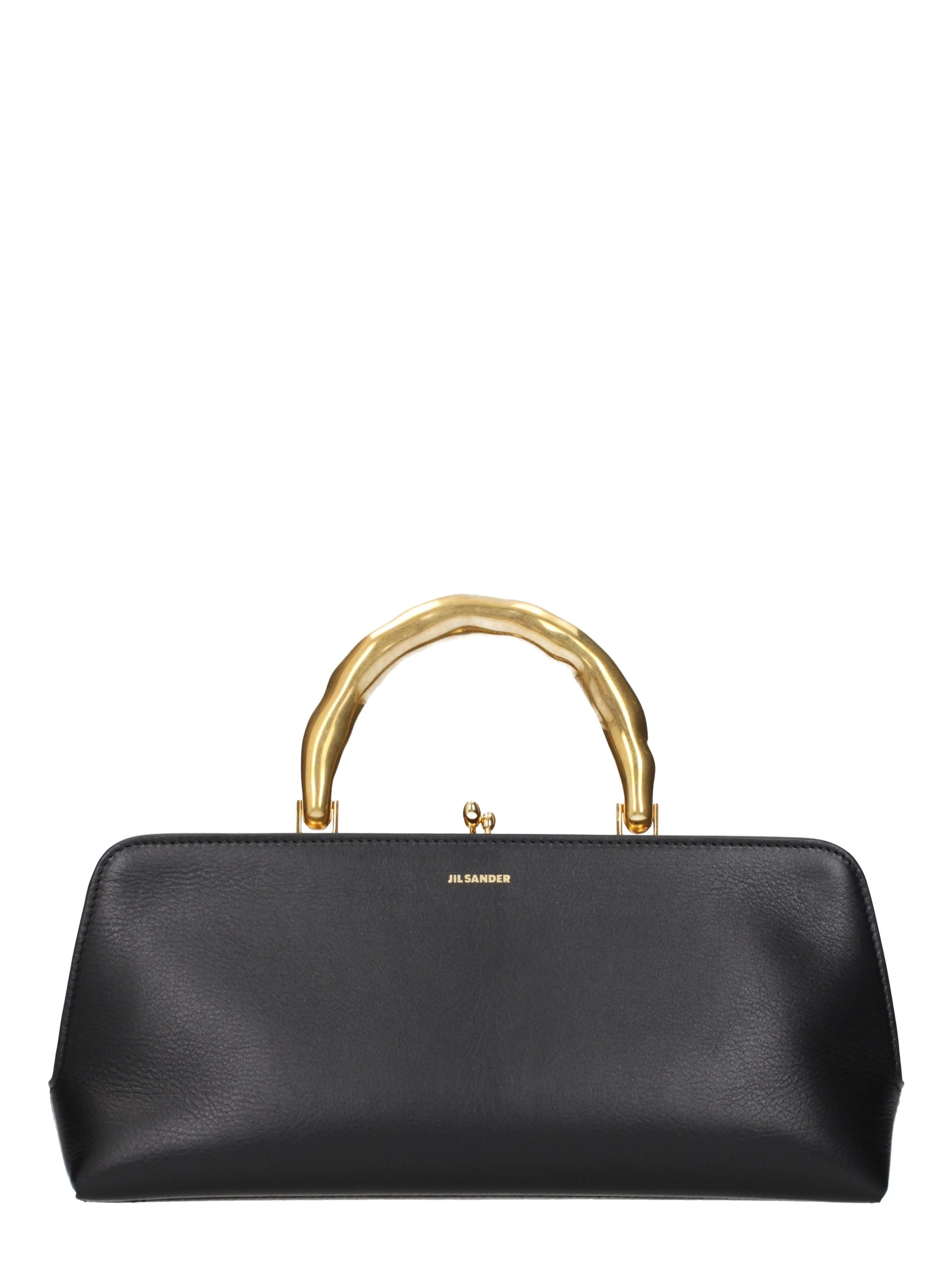 Black Leather Handbag