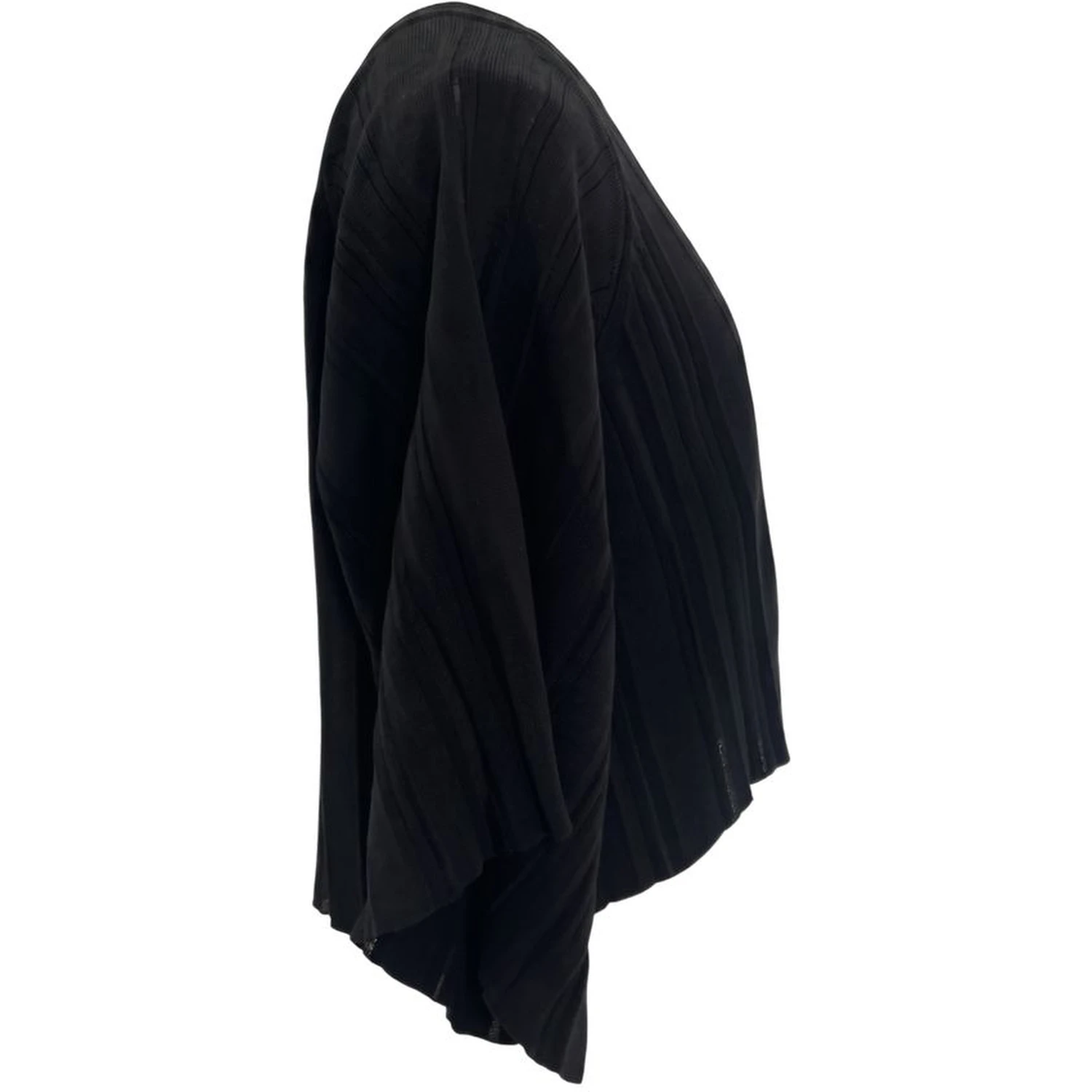 Black Cotton Women Sweater